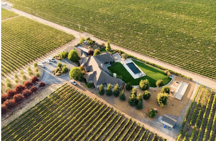 Sonoma County — private estate setting in California wine country