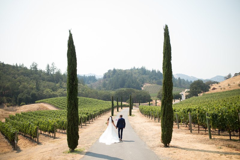 Tuscan Villa wedding venue in Sonoma County, California wine country